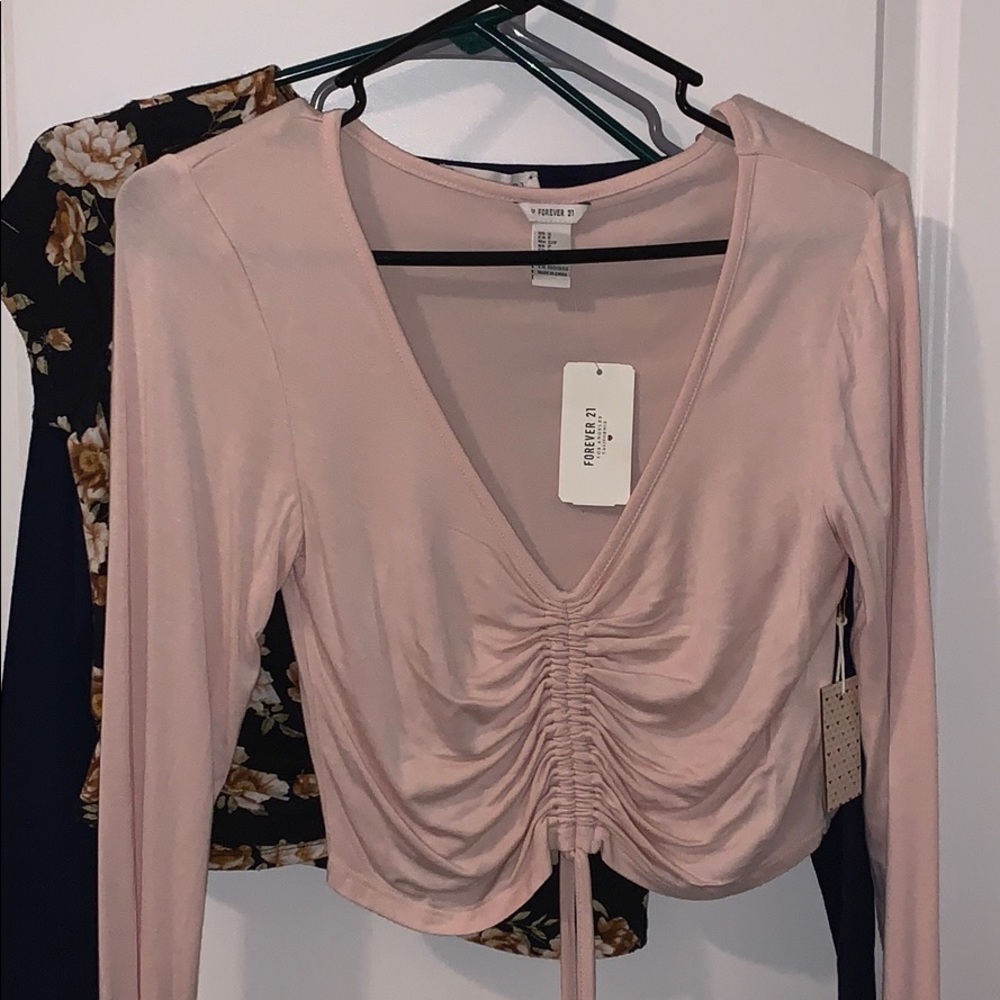 Lot of 3 Forever 21 cropped tops